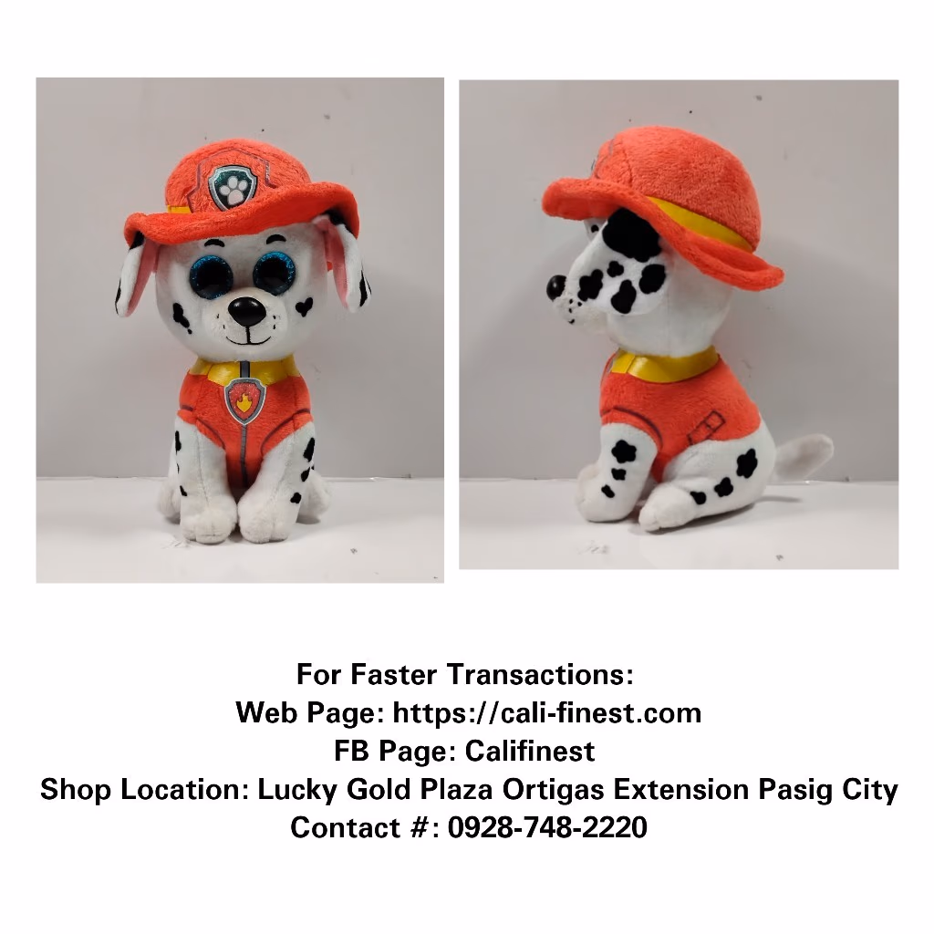 Ty Beanie Boos - Paw Patrol Marshall Plush Toy