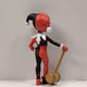 Funko Rock Candy DC Comics Harley Quinn Vinyl Figure