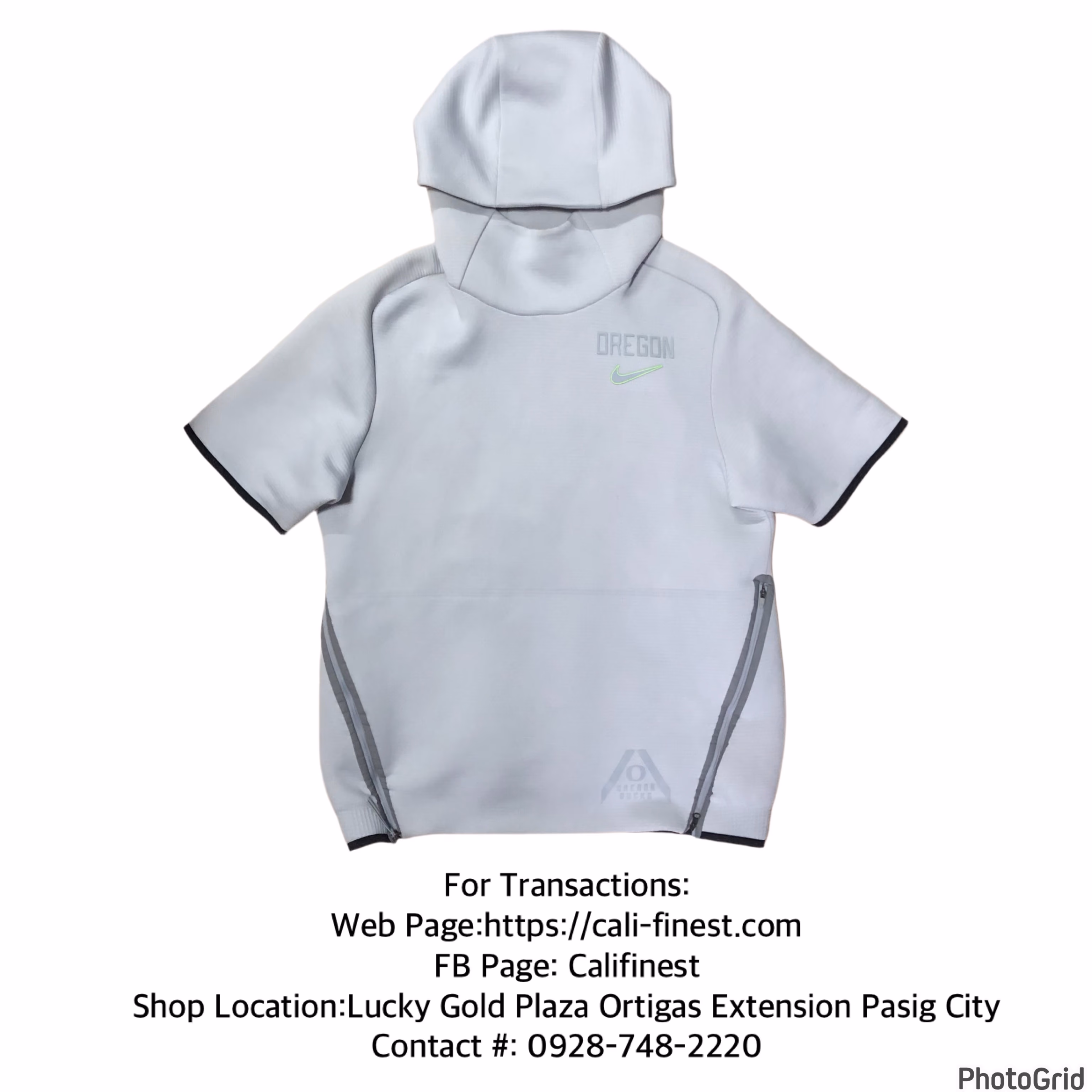 Nike Therma Wear Shor Sleeve Travel Hoodie