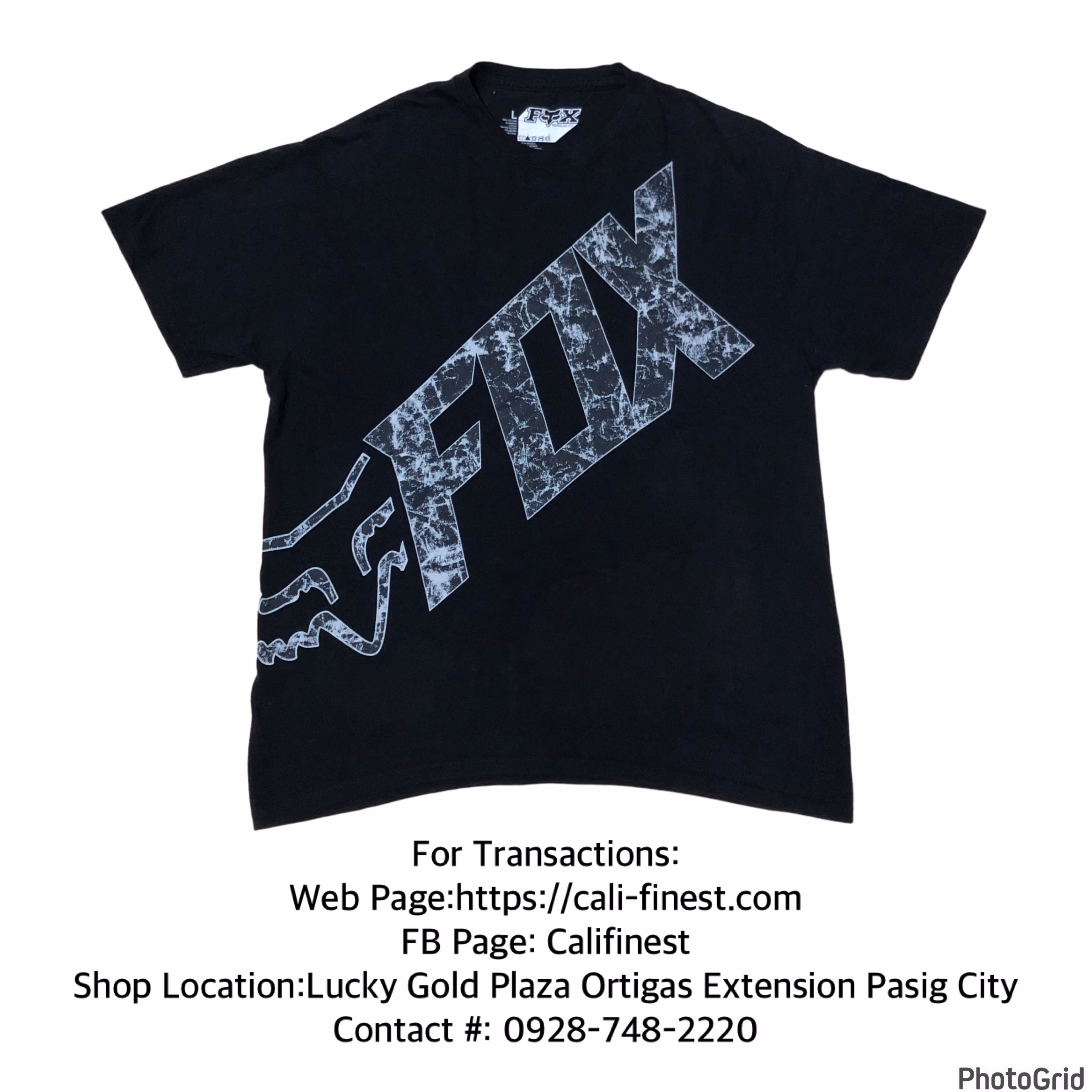 Fox Racing Black T-shirt