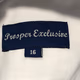 Proper Exclusive Men’s Button Down White Short Sleeve Dress Shirt