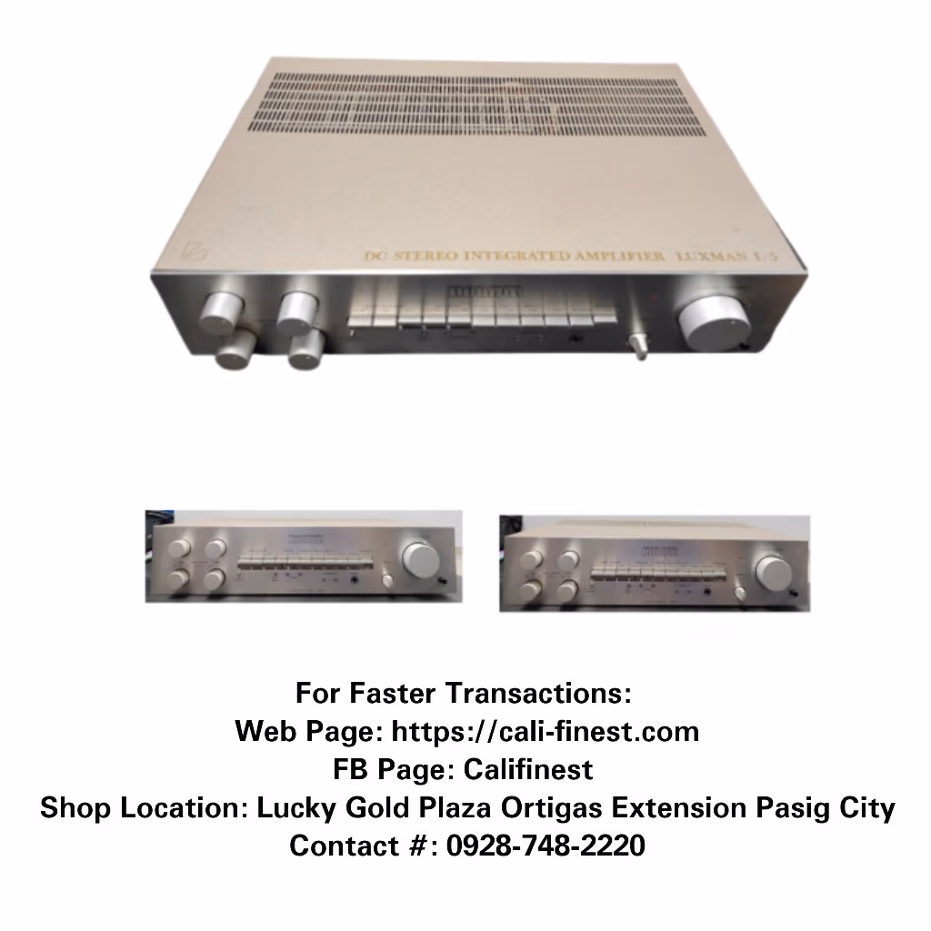 Luxman L5 DC Stereo Integrated Amplifier