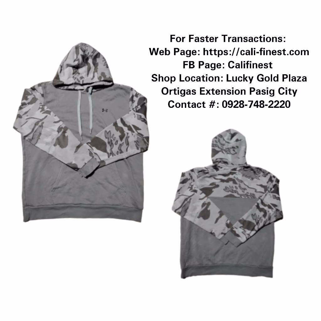 Under Armour Rival Camo Blocked Fleece Hoodie Jacket