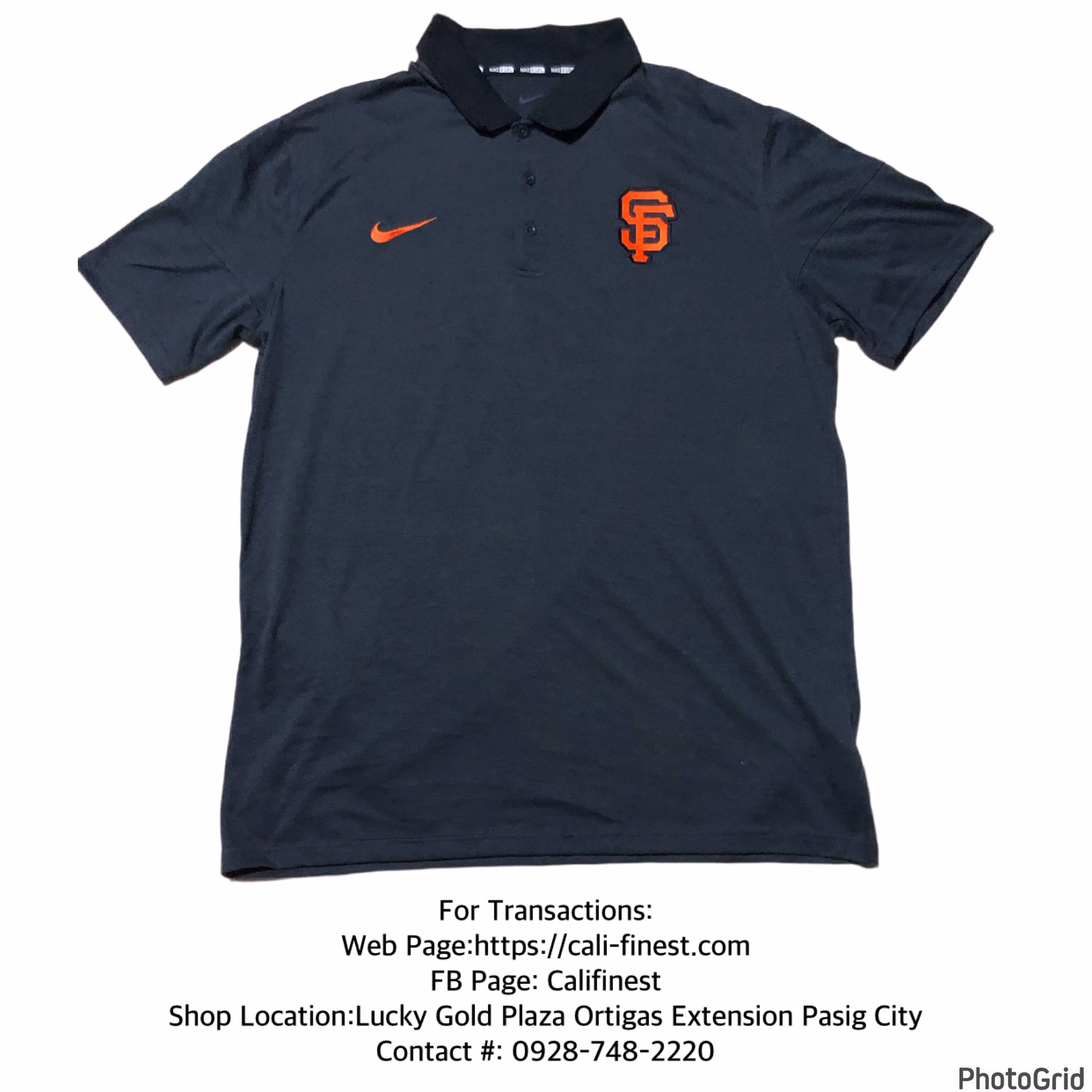 Men’s Nike Black San Francisco Giants Polo for Men 