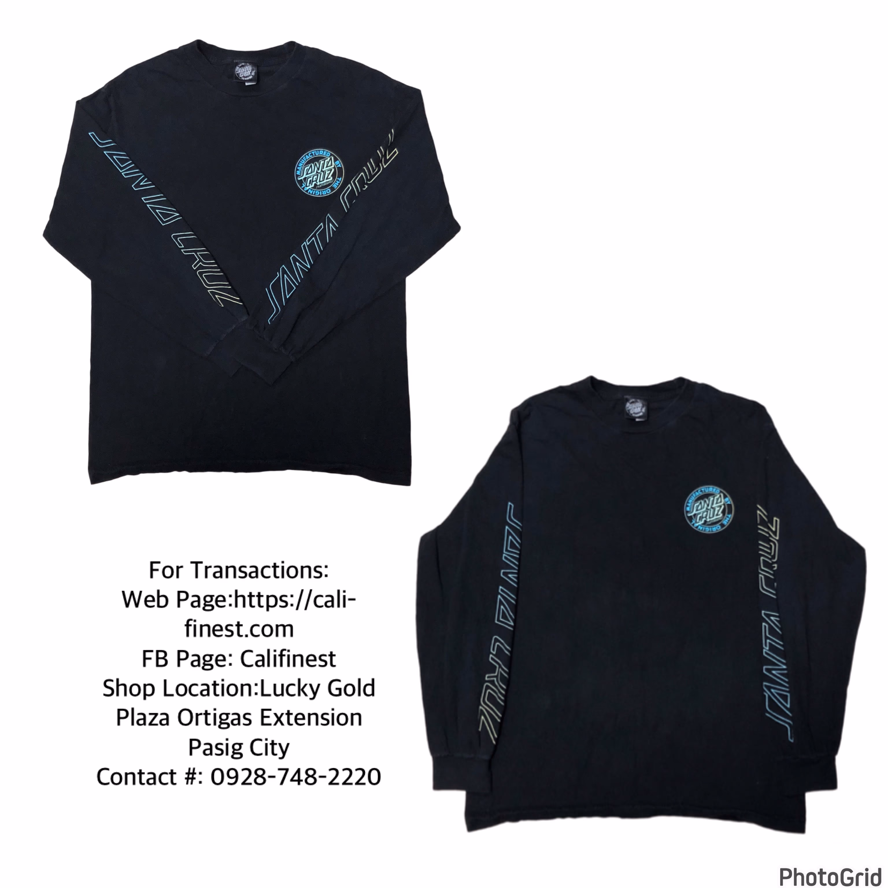 Santa Cruz Skateboard Long Sleeve T-shirt