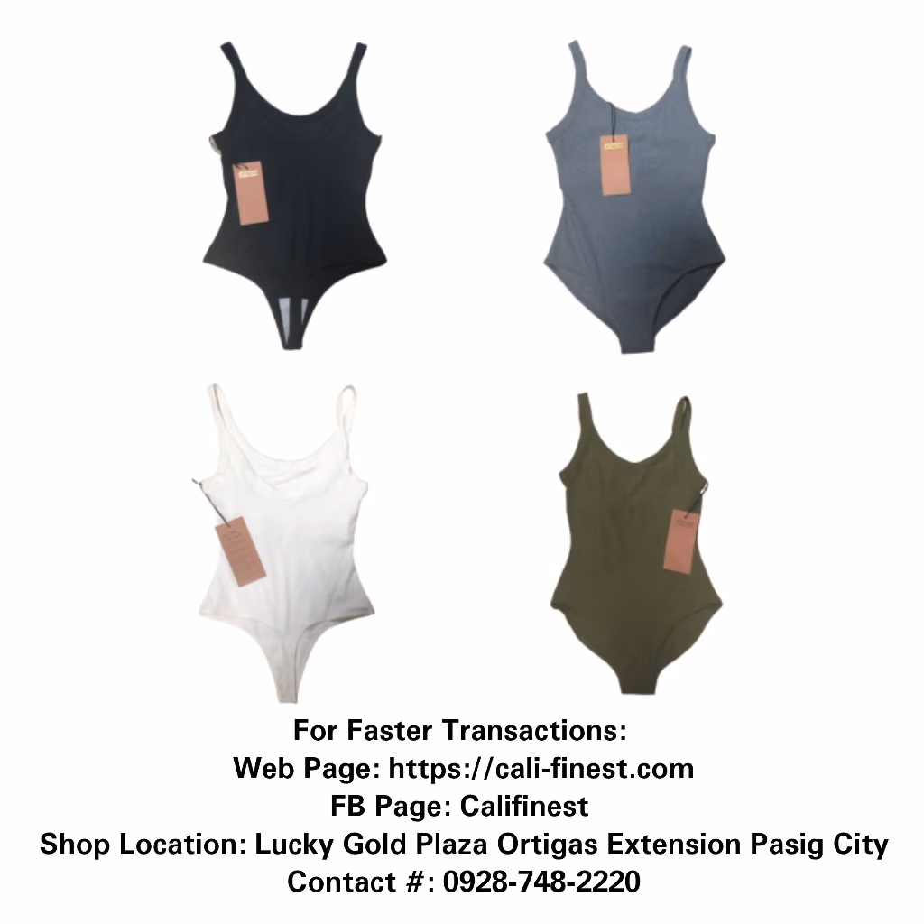 Girlfriend Collective Coco Scoop Bodysuit