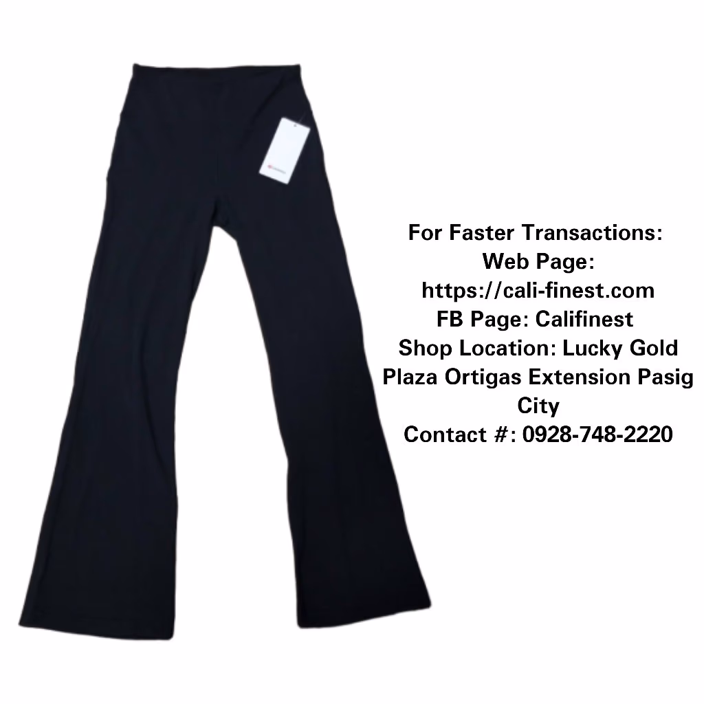 Brandnew Lululemon Black Flare Leggings