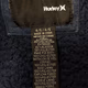 Hurley Boys Blue Sherpa Lined Full Zip Hoodie Sweatshirt