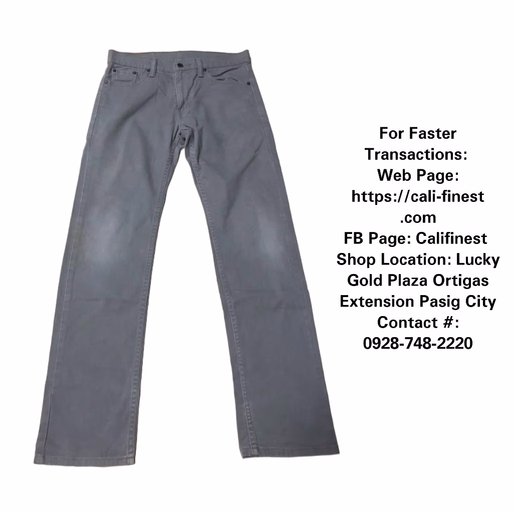 Levis 513 W29 L32 Pants For Men