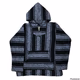 Black Baja Joe Poncho Hoodie Unisex