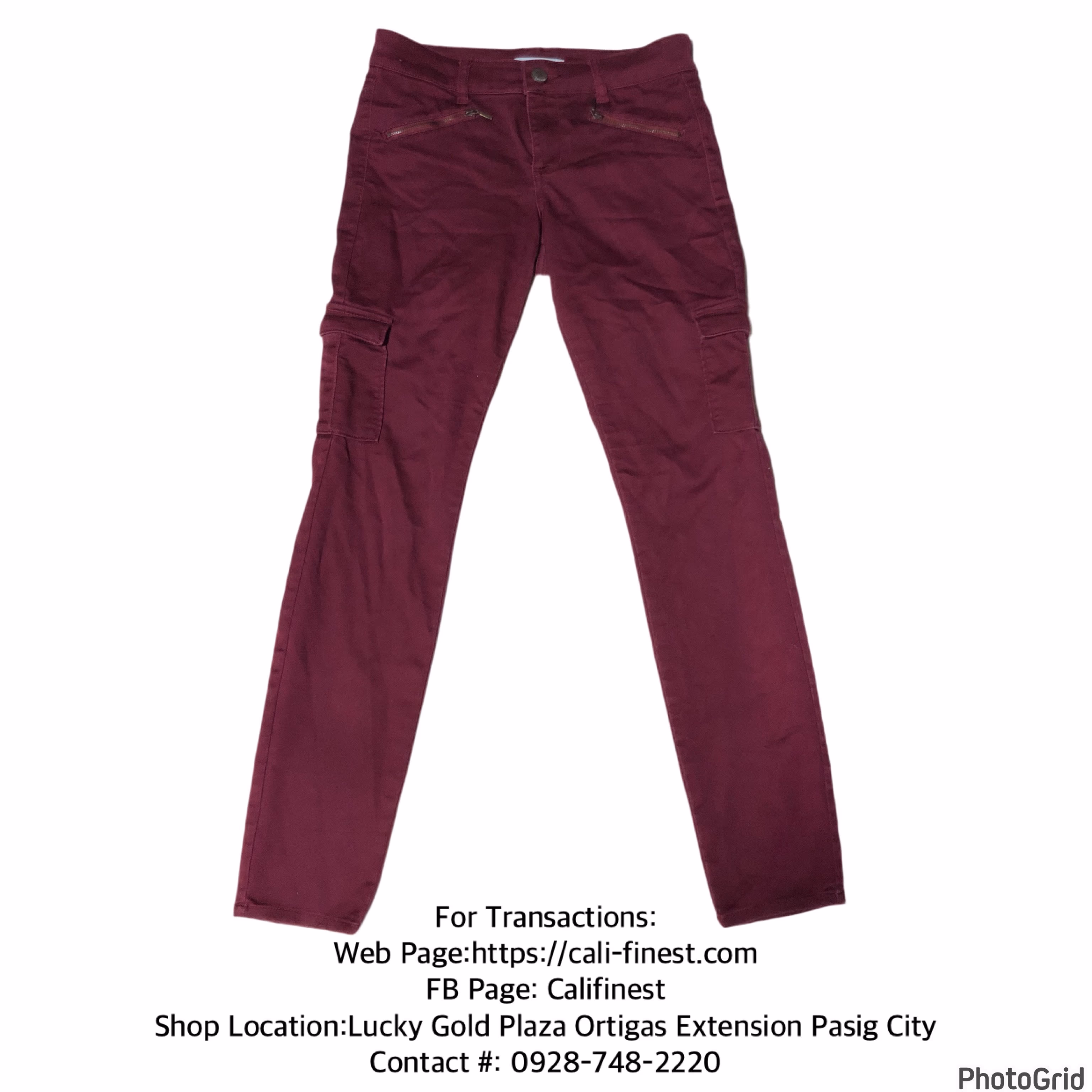 Refuge jeans for Women Maroon