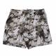 Islander Men's Print of Palm Trees and Sailboats in shades of Gray and Brown Swimshort