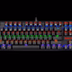 KUMARA K552 LED Rainbow Backlit Wired Keyboard 