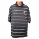 Footjoy FJ mens Blue White Striped Polo Shirt