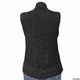 Juicy Couture Black Puffer Vest for women’s Medium 