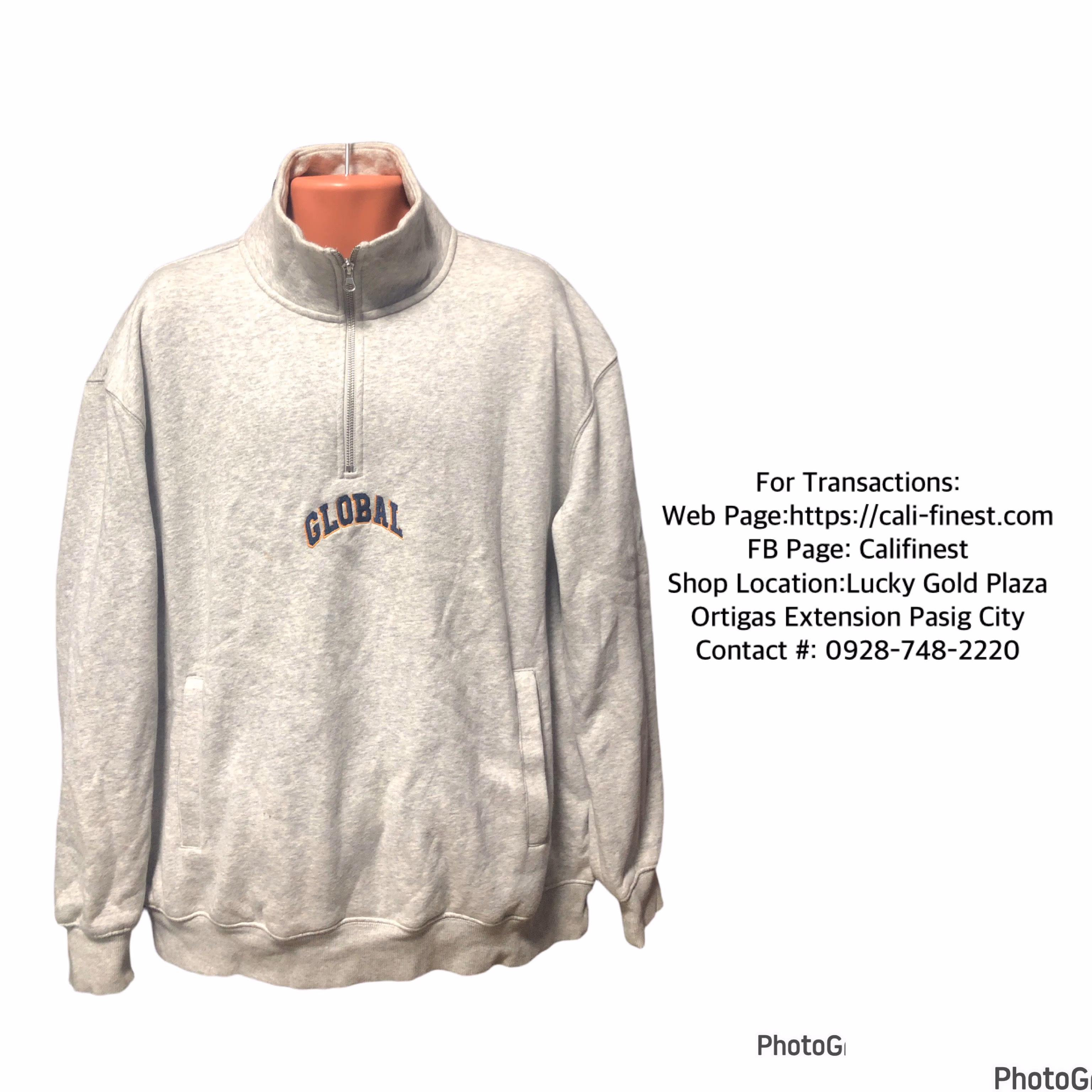 H &M Grey Jacket For Men XL