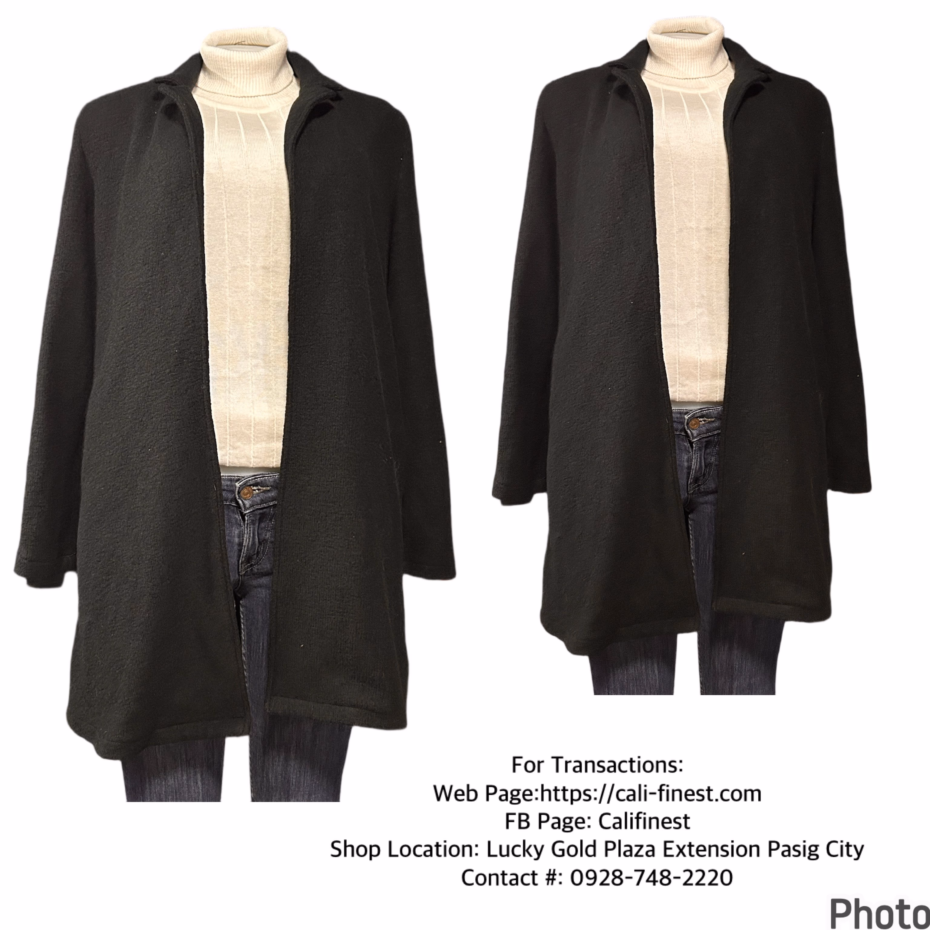 HAVE Los Angeles Black Coat for Women’s Medium 