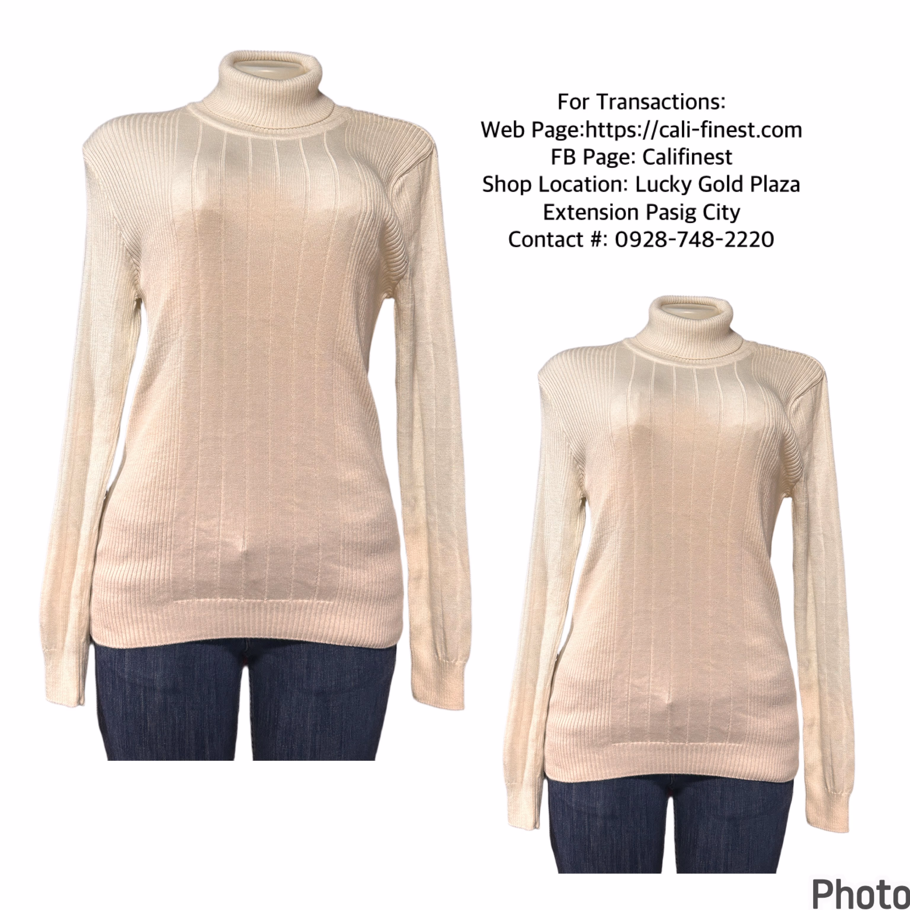 Ce & Co Sweater Women’s size XL White 