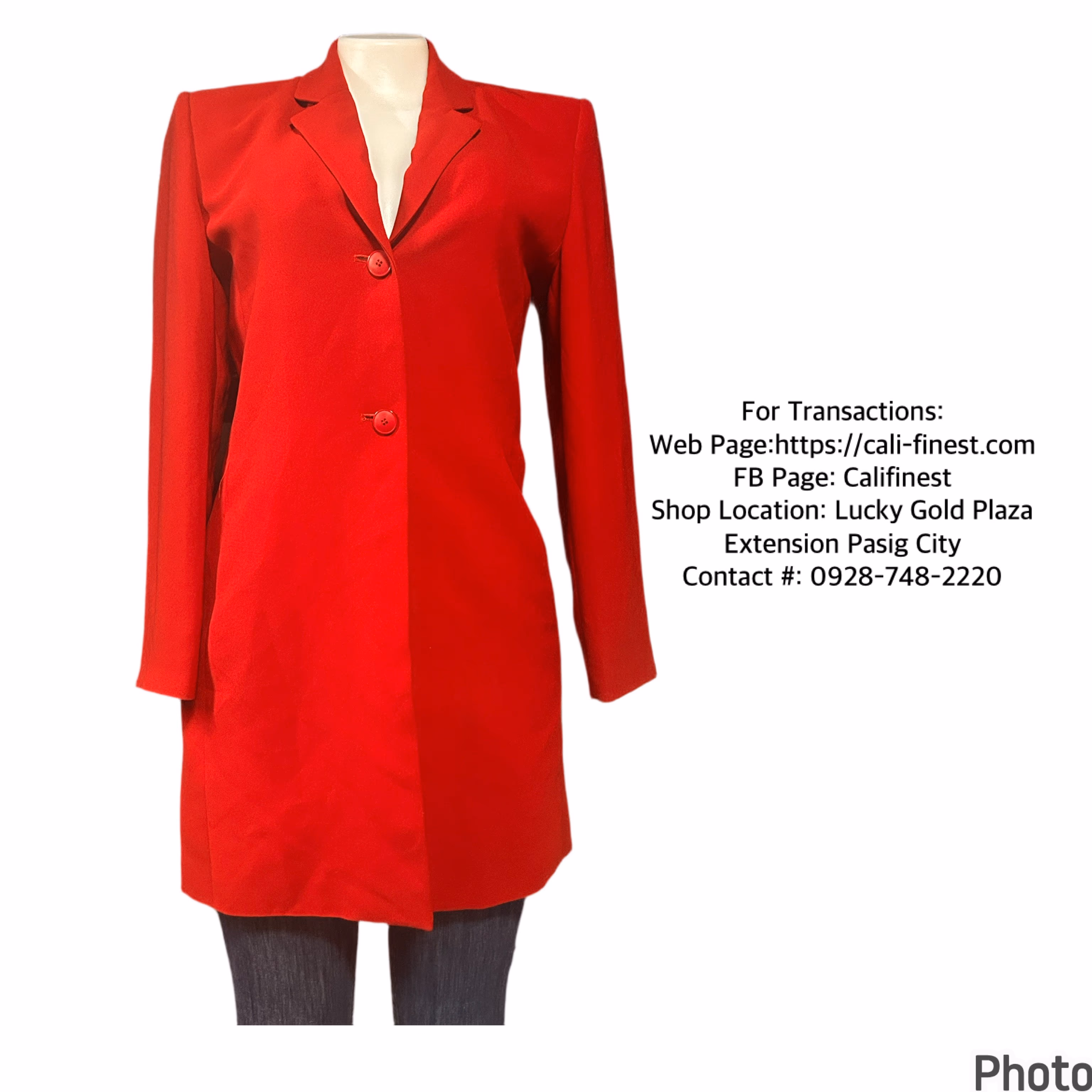Charter Club Blazer Dress Red for women’s 