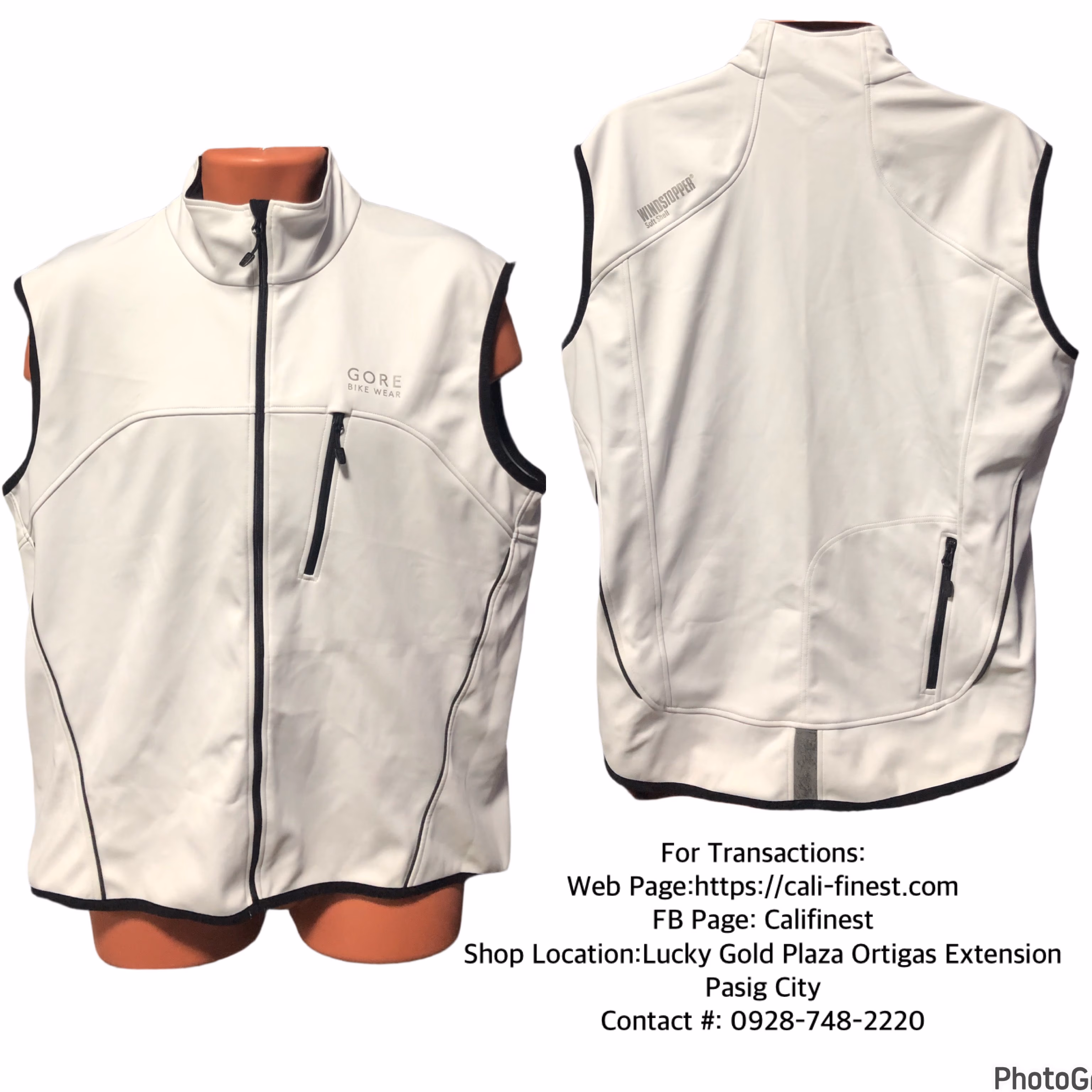 GORE BIKE WEAR Men Windpstopper Soft Shell  Top For Men