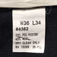 Black Striped Men’s Dress Pants