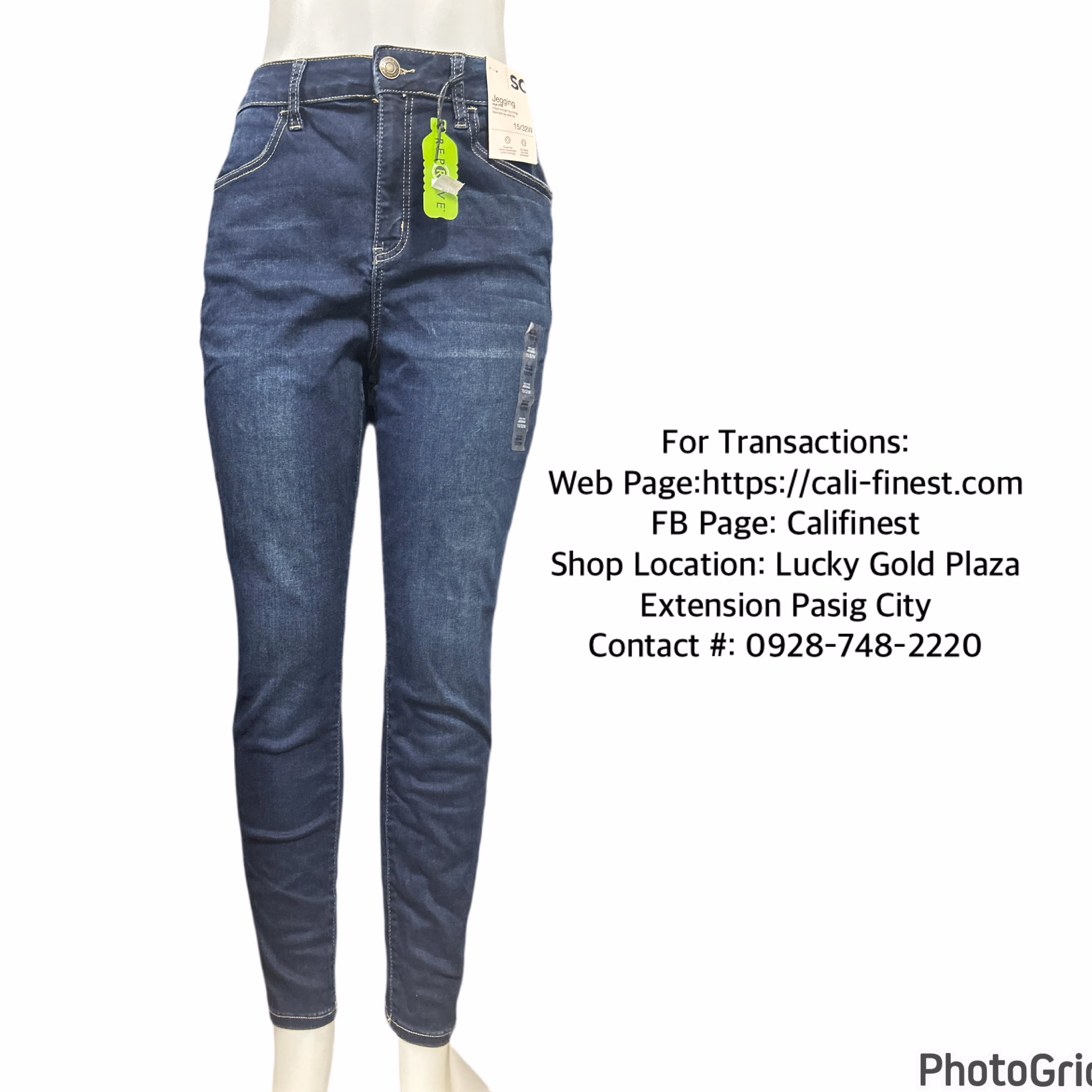 Brandnew SO Goods For Life Jegging High Rise Fitted through Hip& thigh skinniest Leg Opening 