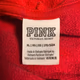 Pink Victorias Secret Red Hoodie Jacket For Women XL