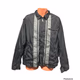 Nautica Mens Jacket Black /Gray Meduim
