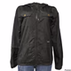 Volcom Black Full Zip Hooded Jacket for  Womens