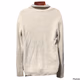 American Ray Mens 3 button White Pullover Sweater