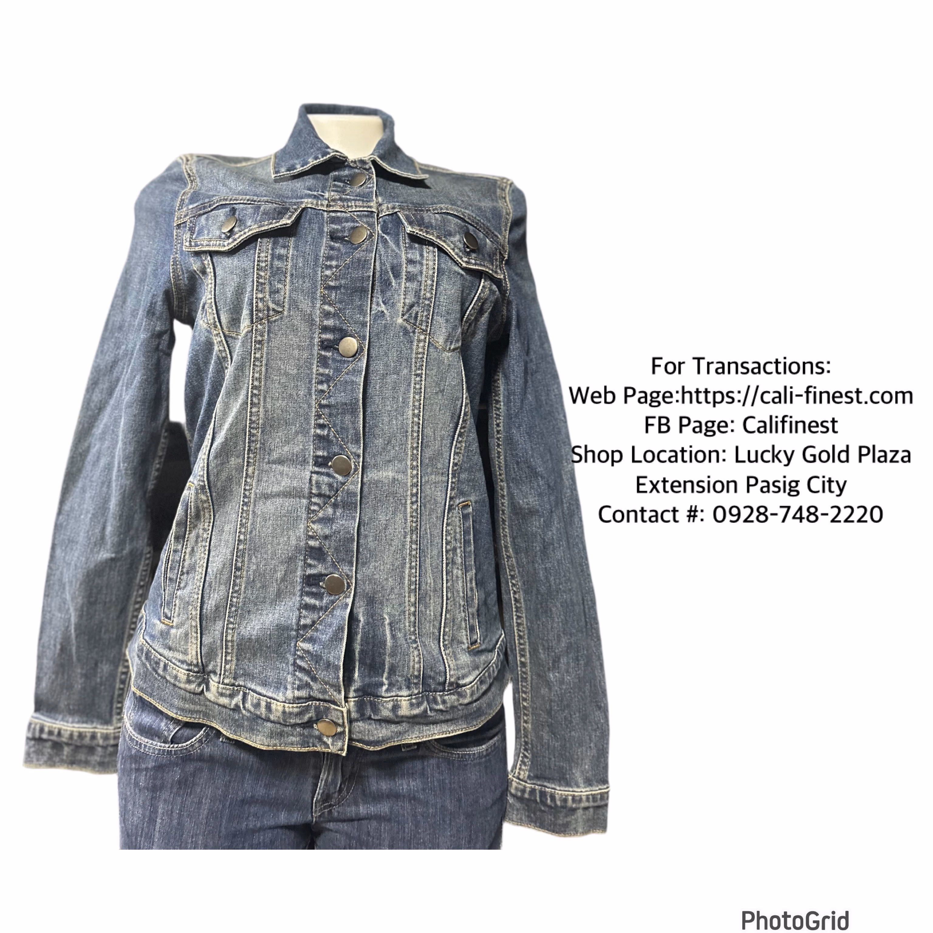 Women Denim Jacket blue Medium