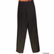 Stafford Black Dress Pants Coolmax Button Zip High Rise for Mens