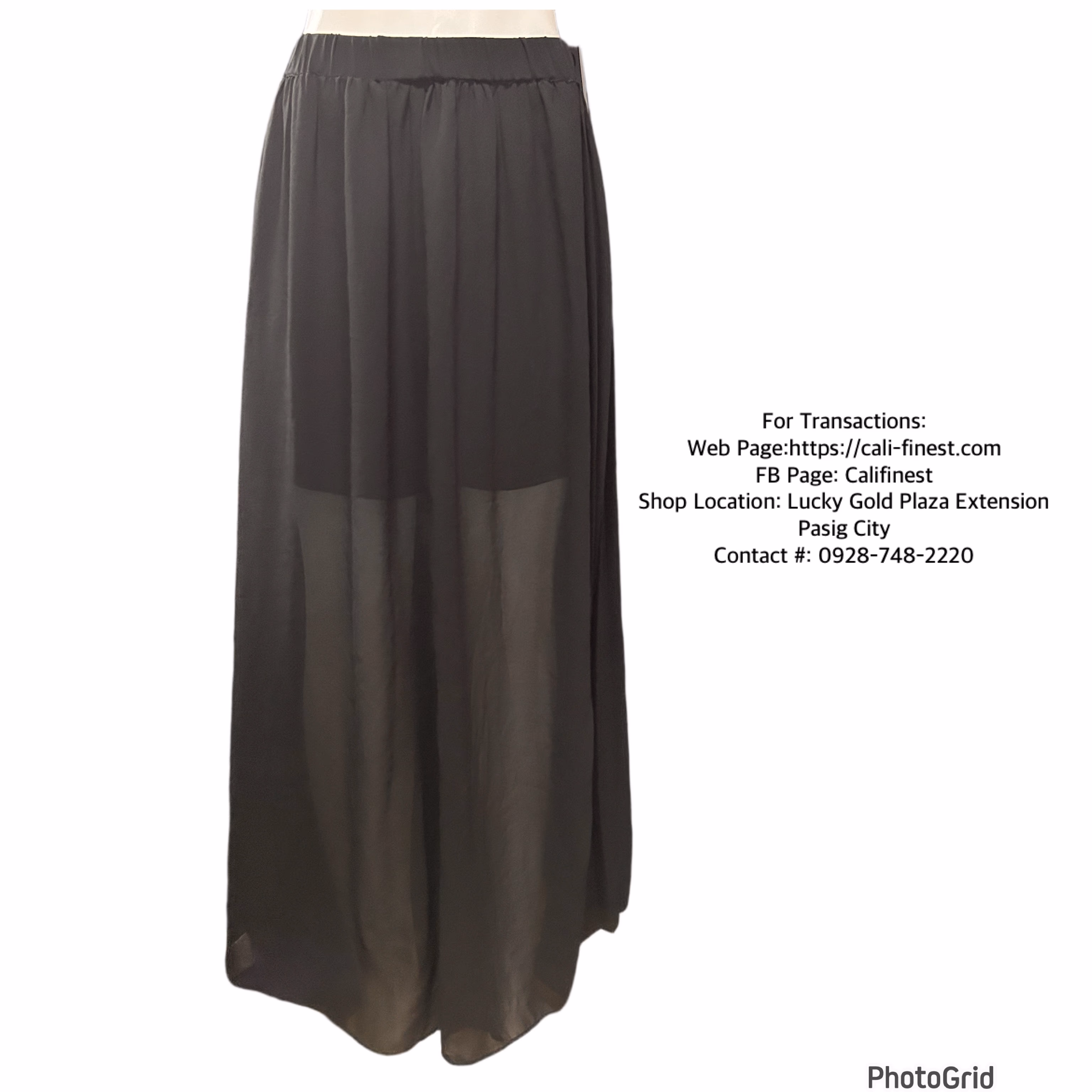 Mossimo Maxi Skirt Black women’s XL