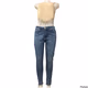 Seven7 Mid Rise Ankle Skinny Pants For Women