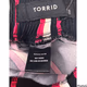 Torrid black & Fuchsia pink stripe Challis Self Tie Wide Lag Pants 2X 18-20