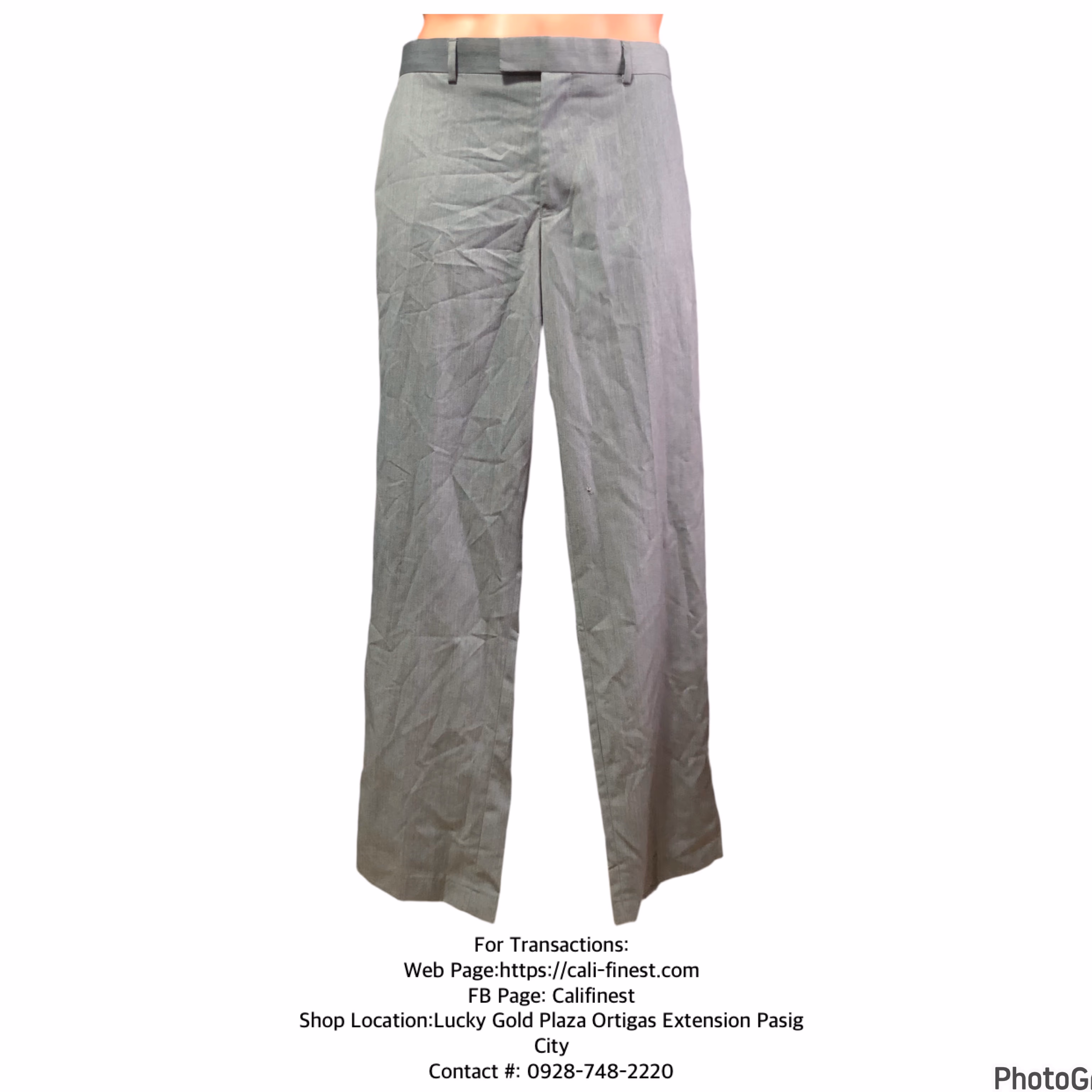 International Concepts Men’s Gray Classic-Fit Dress Pants