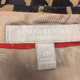 Banana Republic Camden pants with a jacquard diamond pattern in black and tan For Women