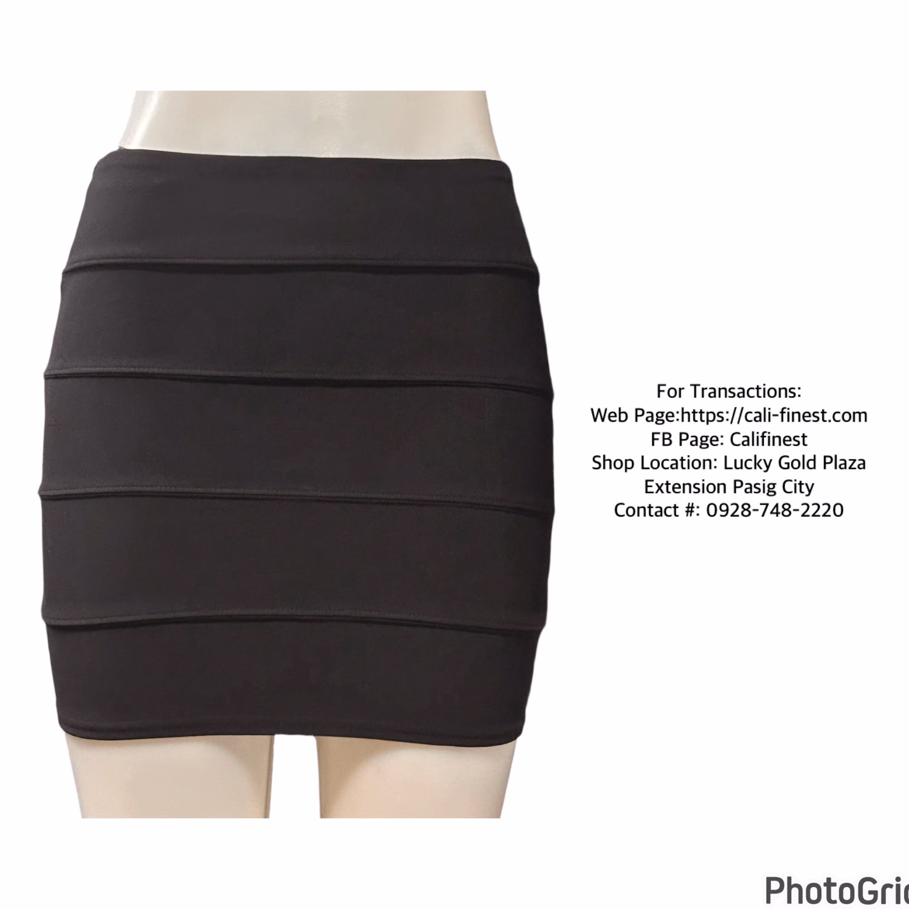 Pink Rose Skirt Black for Women’s size Medium 