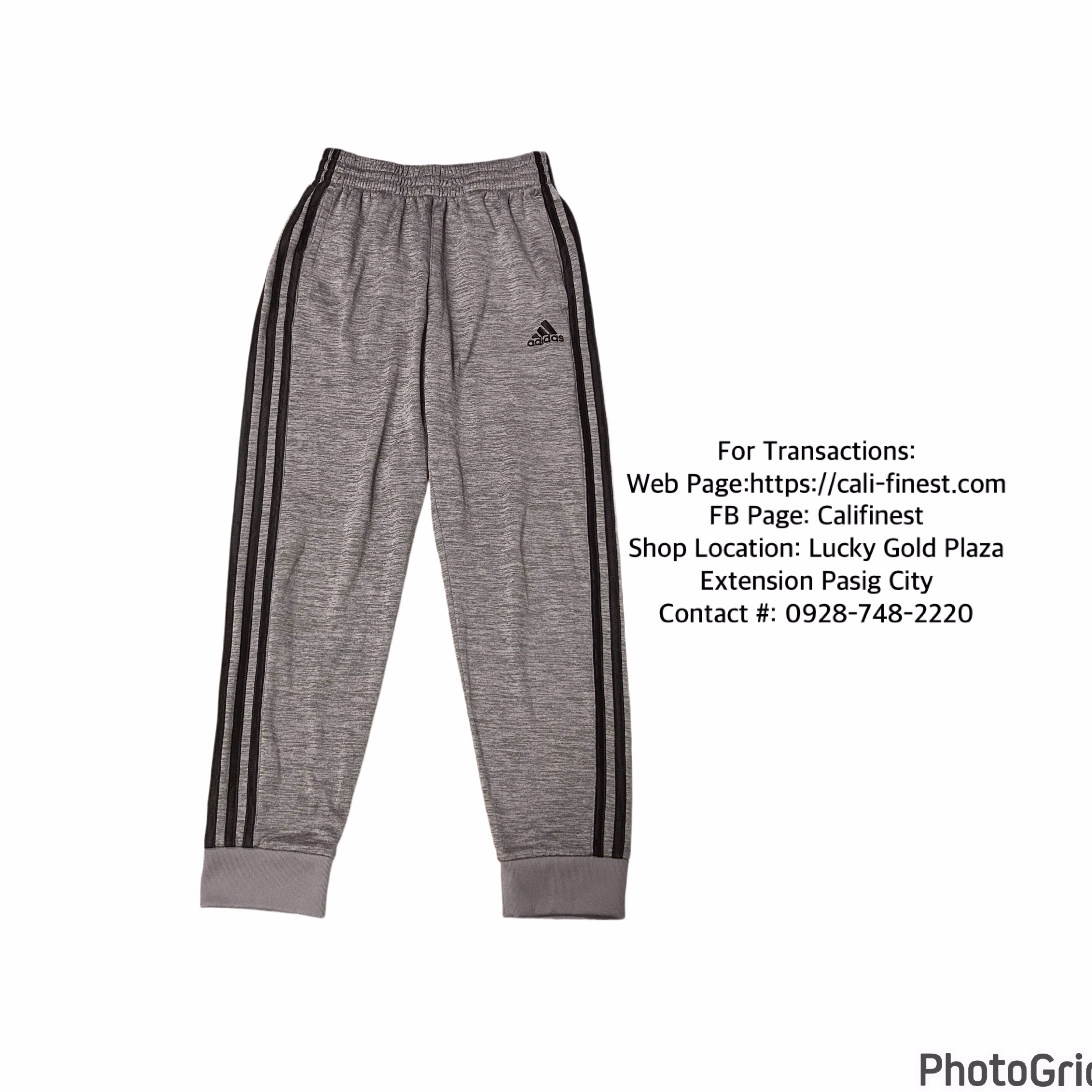 Adidas Gray Jogger Kids Boy M(10/12)