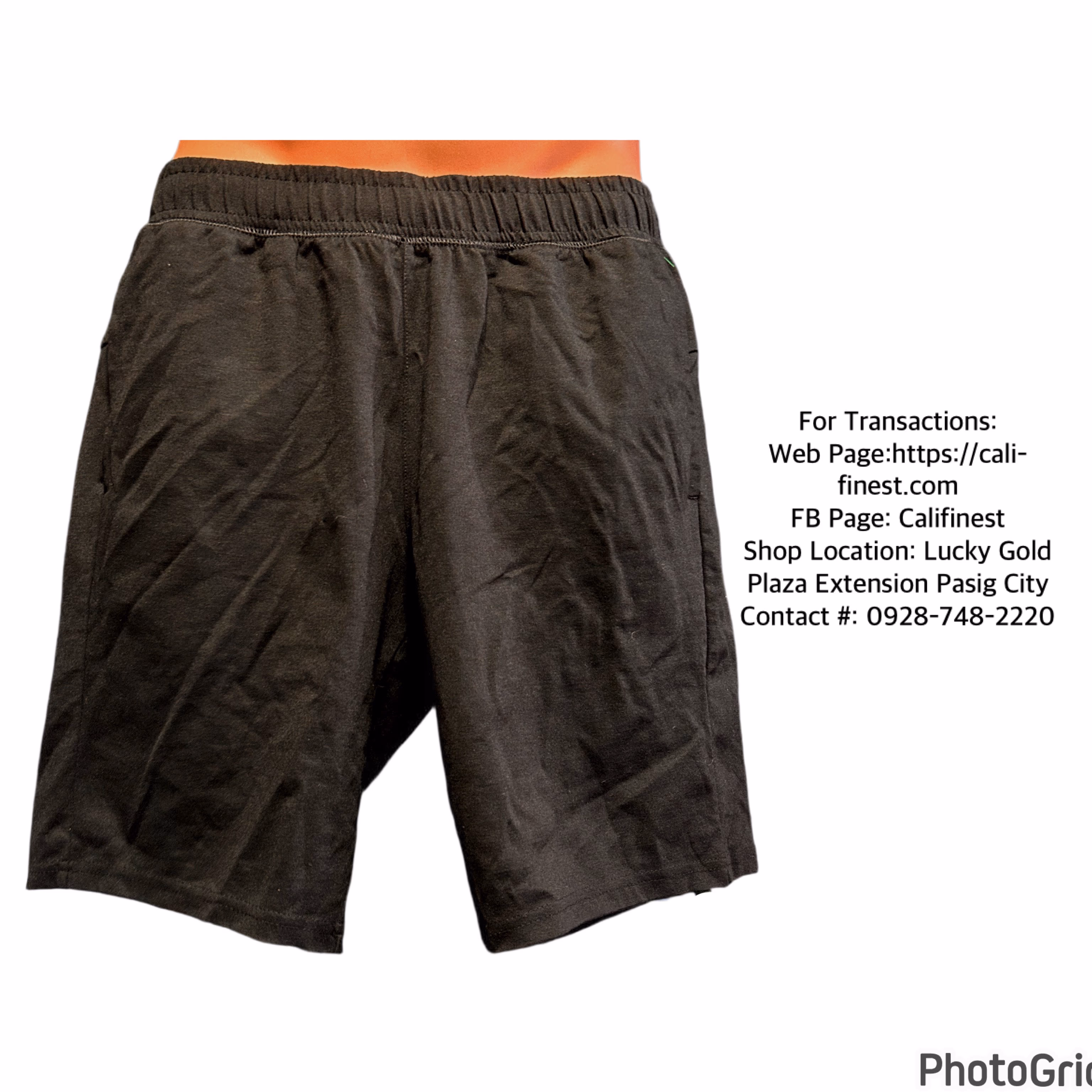 Brandnew Member’s Mark Luxe Short Black For Men
