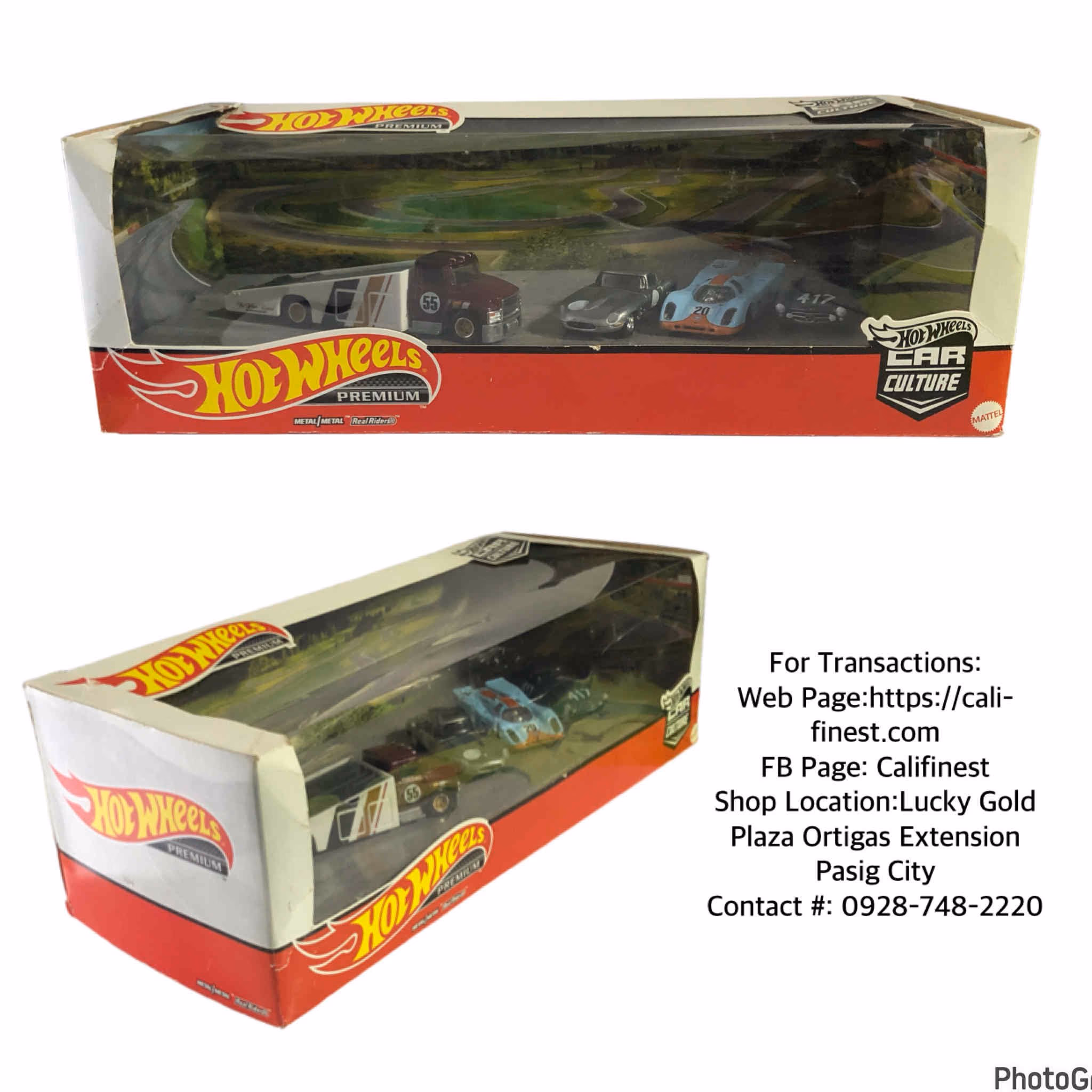Hot Wheels Premium Collector Set Car Culture