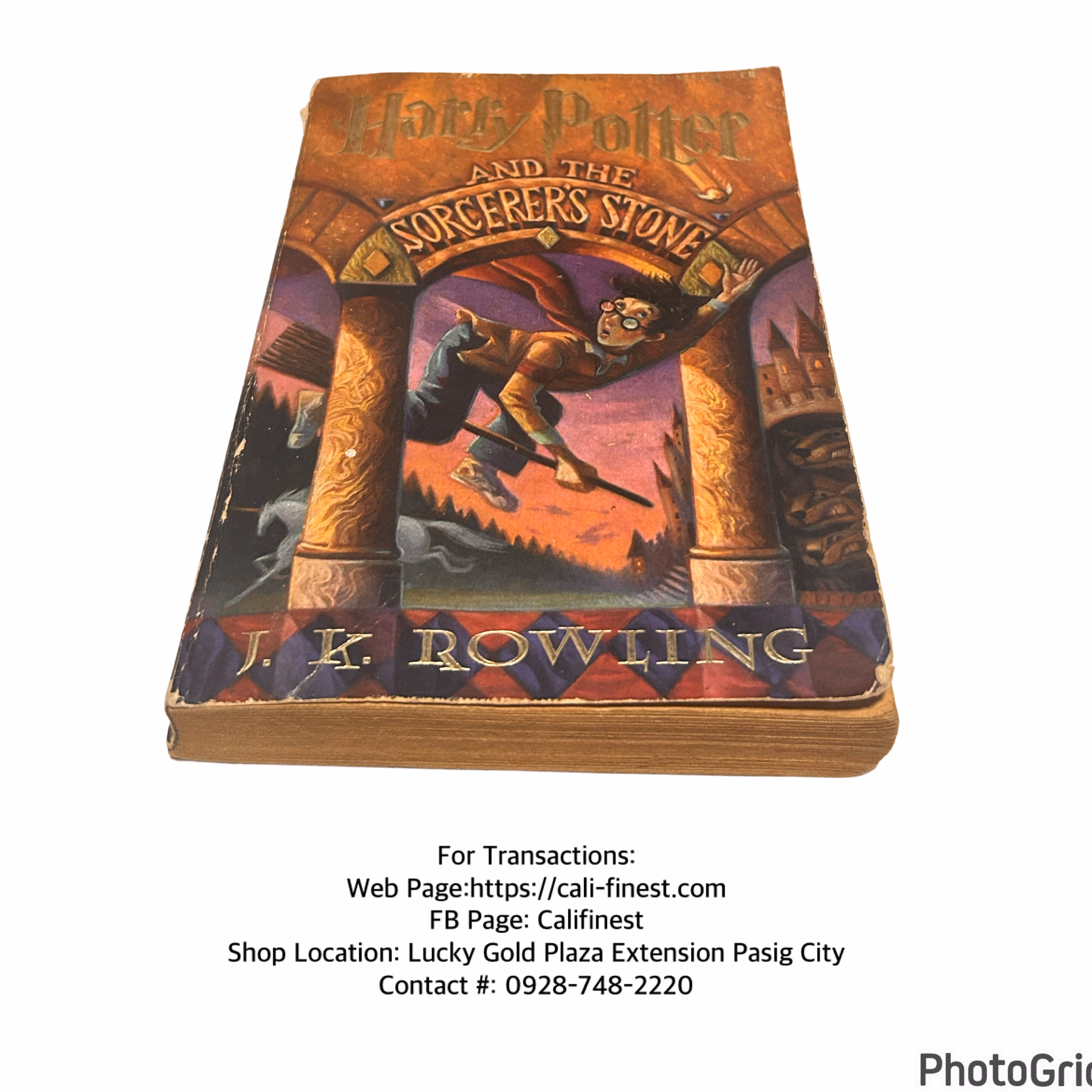 Harry Potter and the Sorcerer’s Stone JK Rowling 1998 US First American Edition