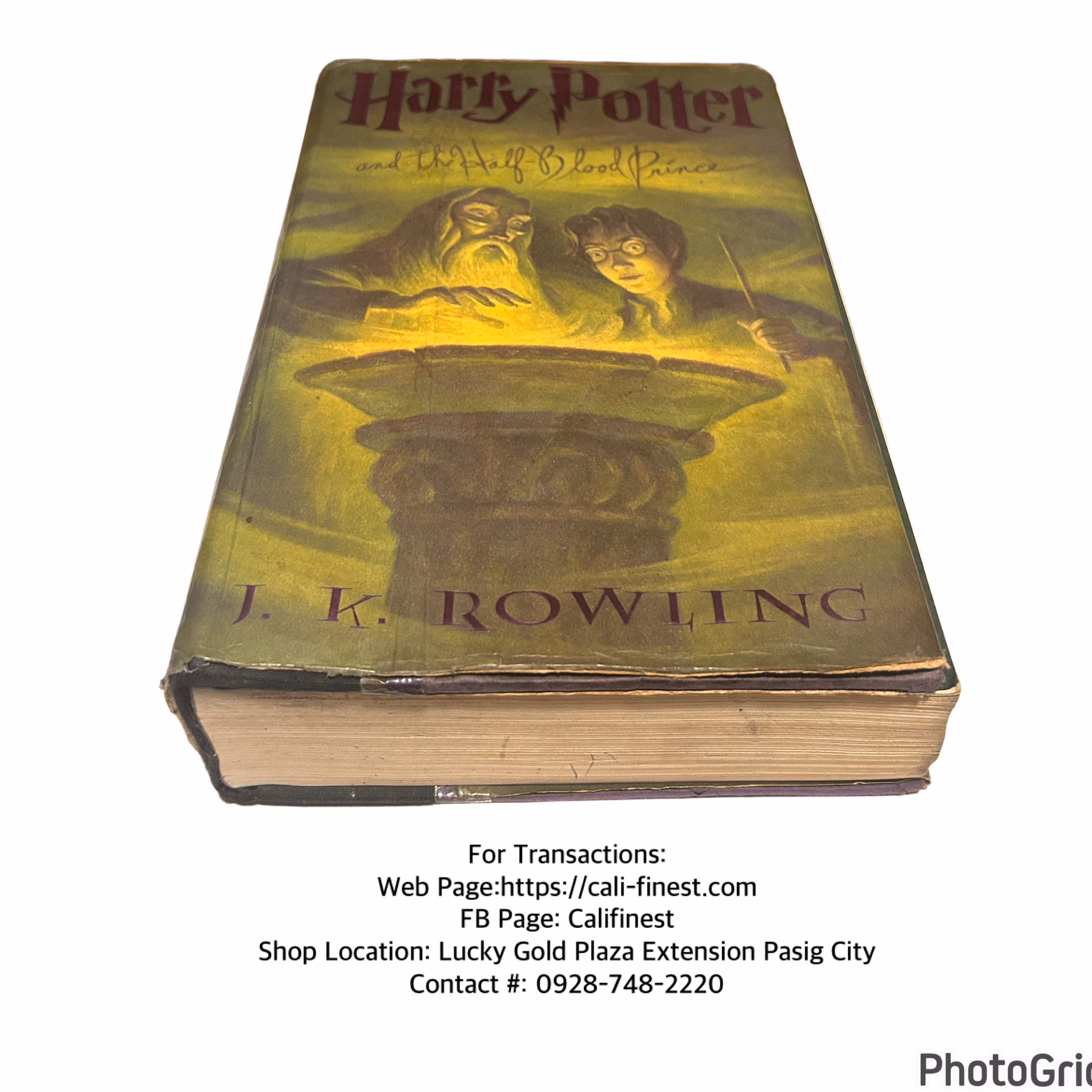 Harry Potter and the Half Blood Prince First American Edition 1ST Print HC 2005