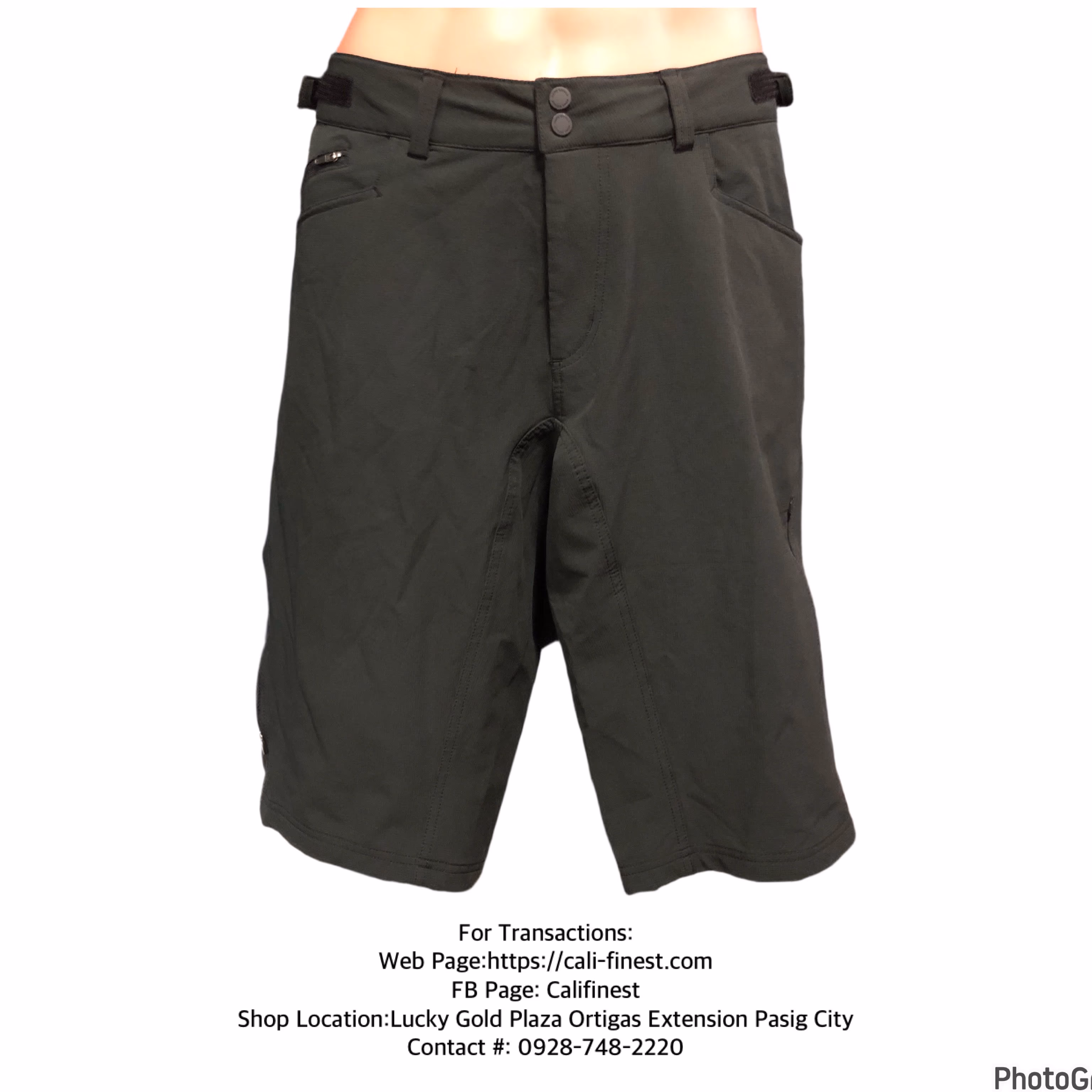 Mons Royale Merino Black Short for Mens