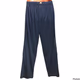 Adidas Men’s Essential Blue Warm Up Open Hem 3-stripes Pants for Mens