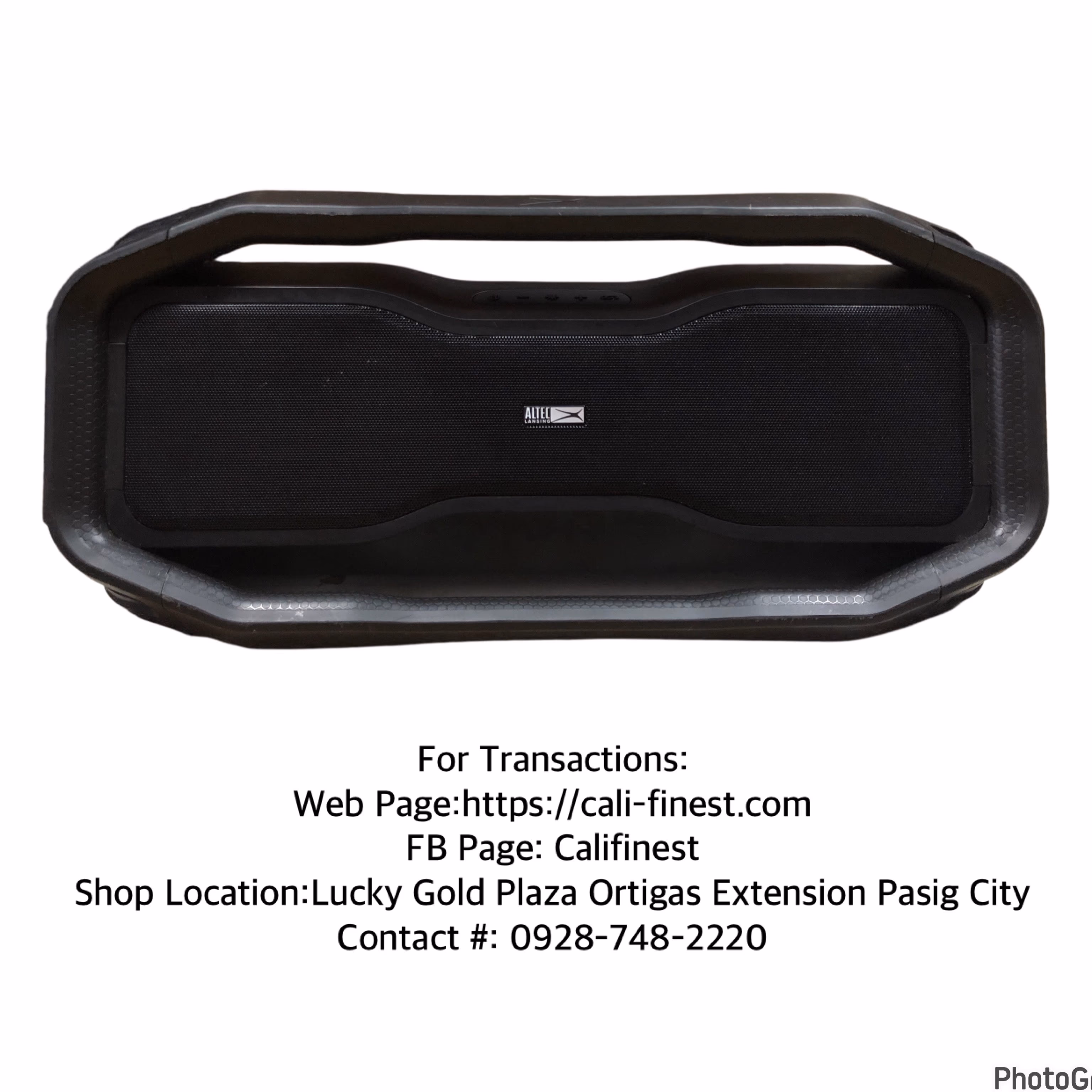Altec Lansing Rockbox XL 2.0 Bluetooth Speaker