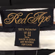 Red Ape Black Baggy Wide Leg Pants for Mens