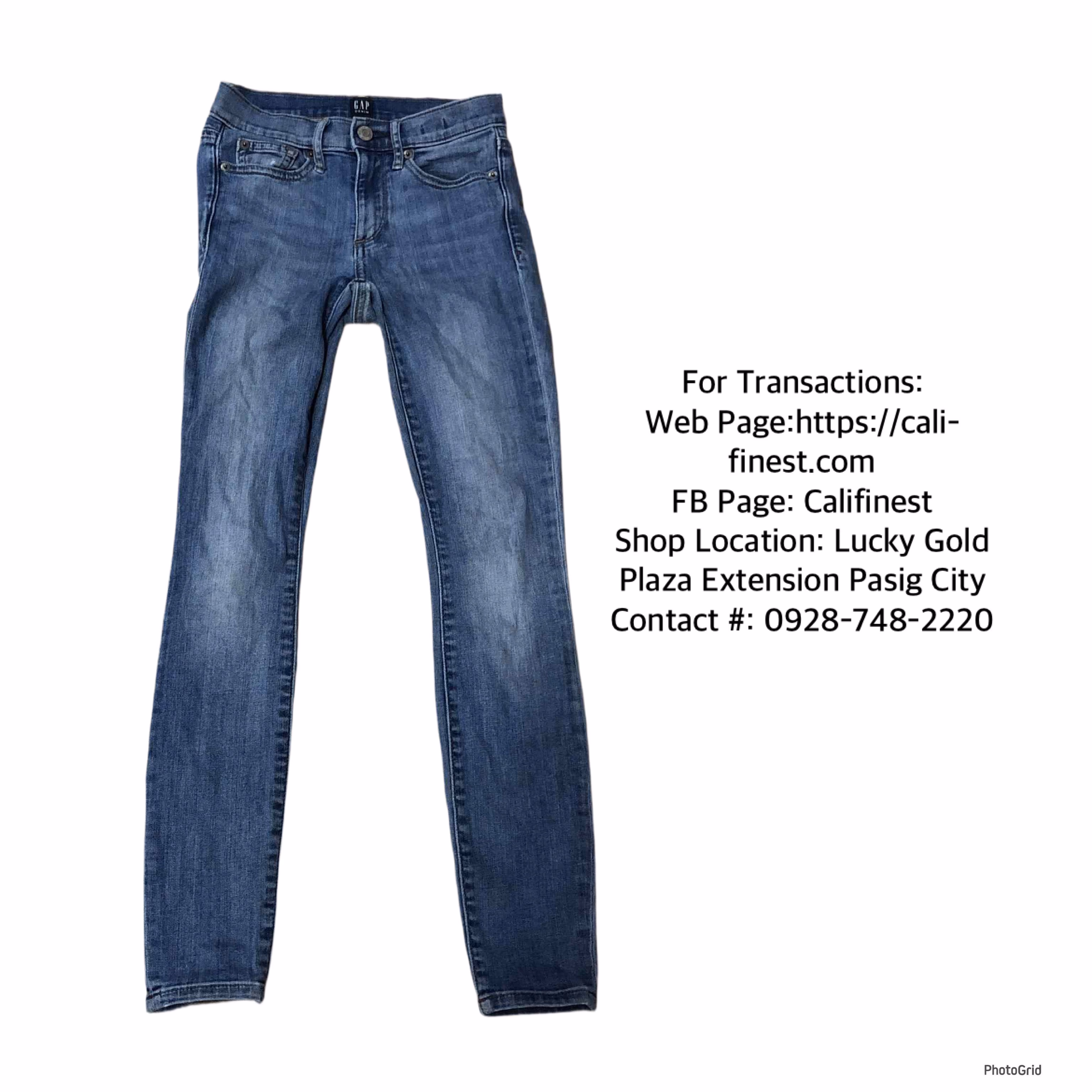 Gap denim Kids  stretch skinny  pants 