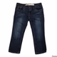 Charlotte Russe Cotton Sexy Cuffed Crop Blend Skinny Jeans for Womens