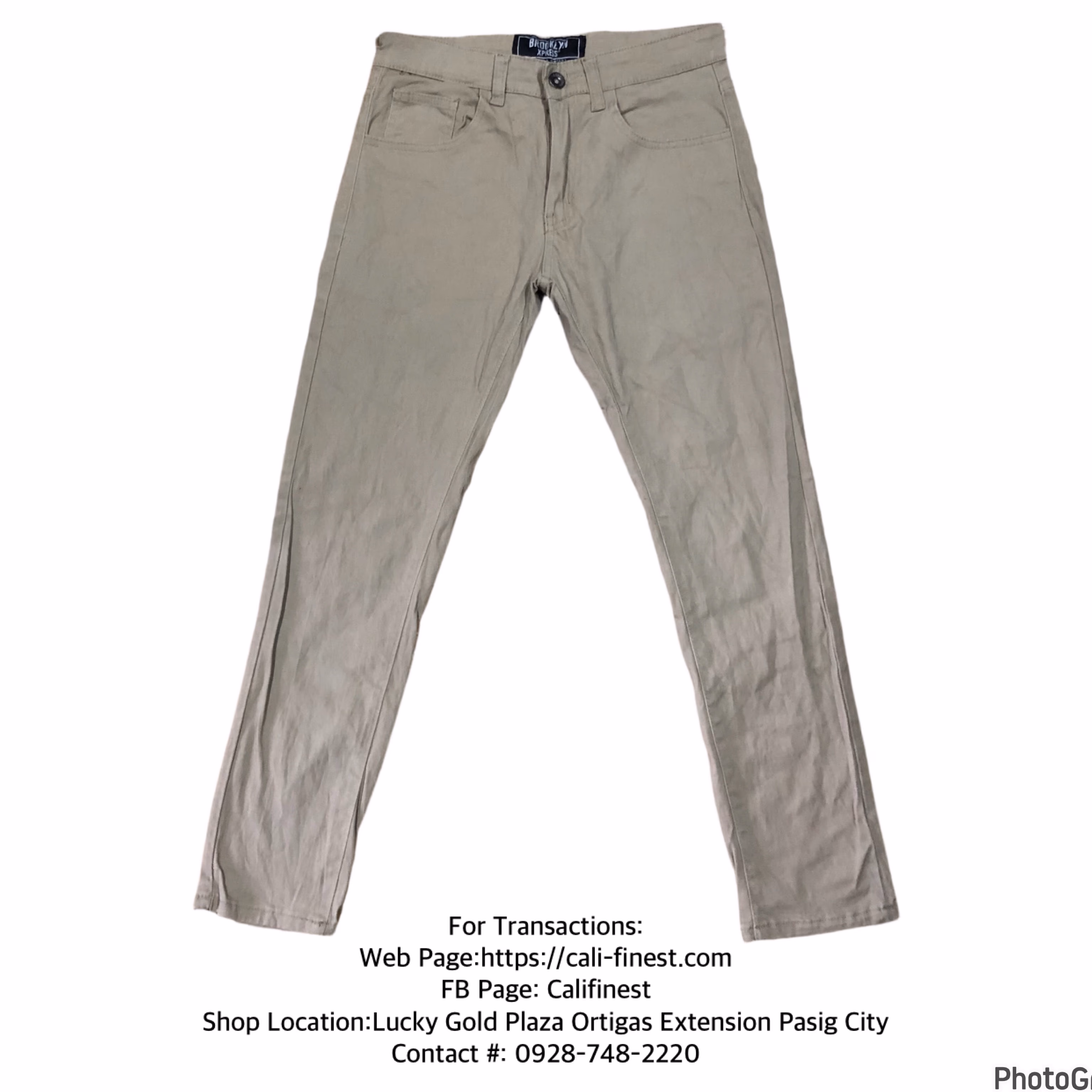 Brooklyn Xpress Tan Pants for Womens 